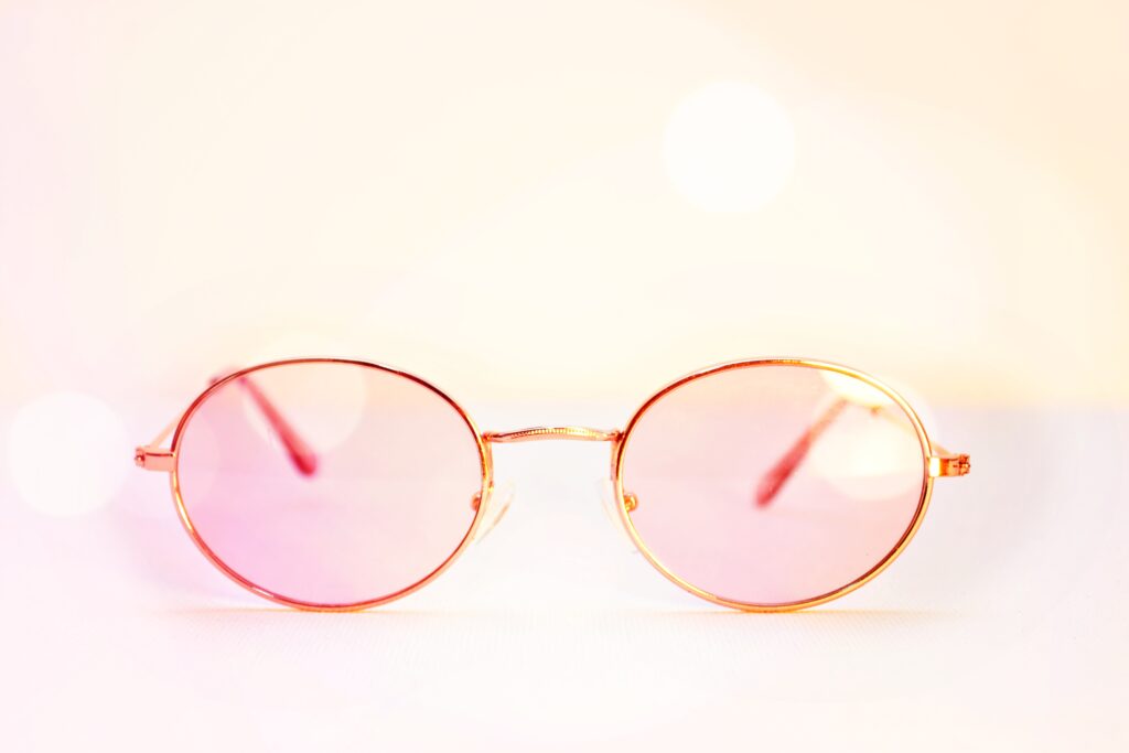 Rose-Coloured Glasses Can Hide Important Details | Toxic Positivity
