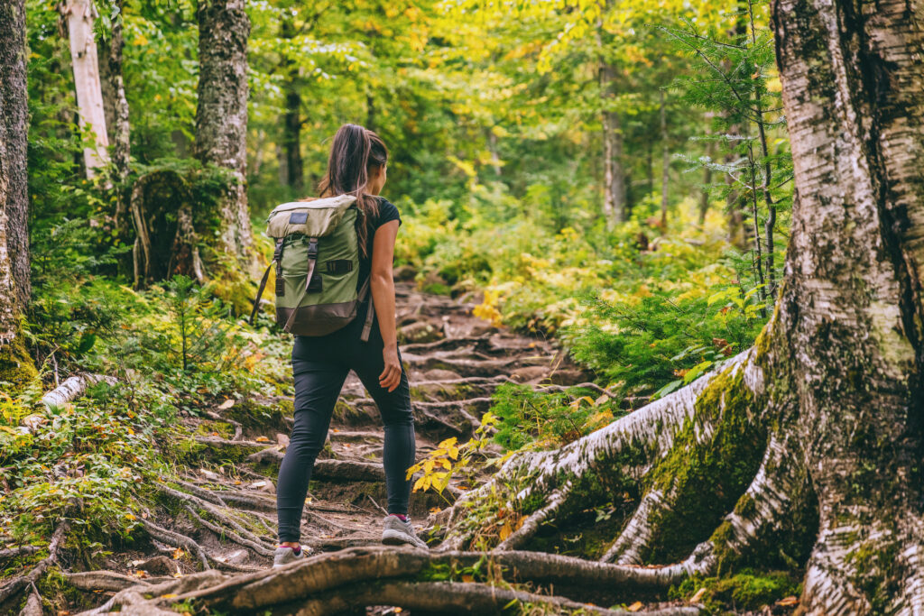 sober summer hike